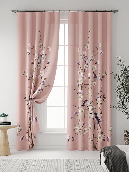 Комплект штор Лолфи (ягодный) - фото 3