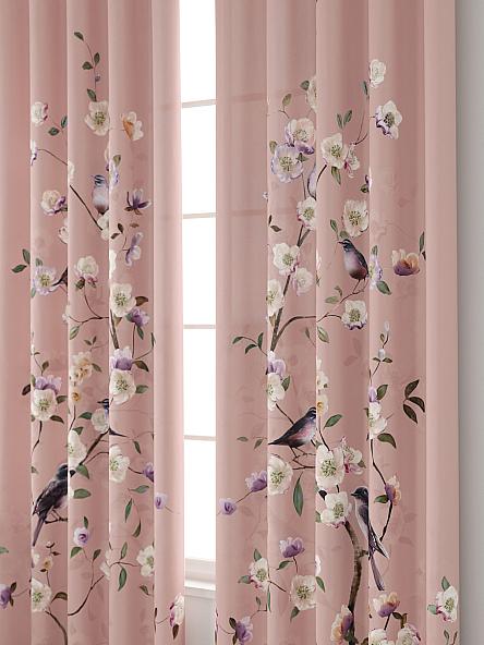 Комплект штор Лолфи (ягодный) - фото 4