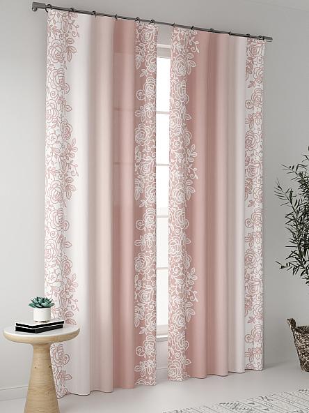 Комплект штор Невио (ягодный) - фото 2