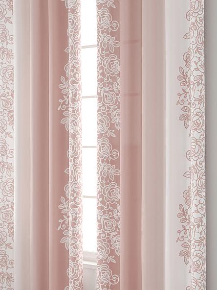 Комплект штор Невио (ягодный) - фото 4