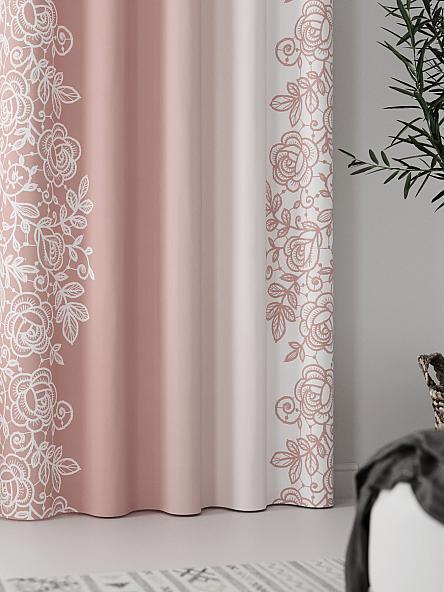 Комплект штор Невио (ягодный) - фото 5