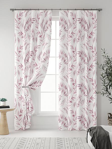 Комплект штор Тейла (ягодный) - фото 3