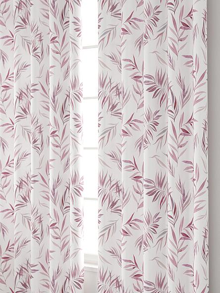 Комплект штор Тейла (ягодный) - фото 4