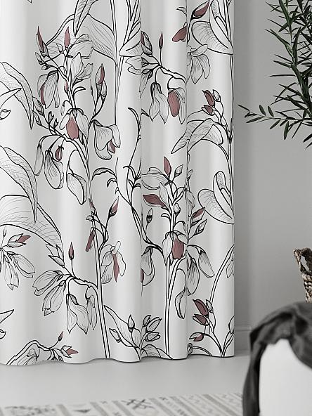 Комплект штор Риолис (ягодный) - фото 5