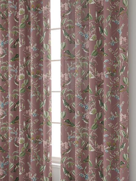 Комплект штор Клайси (ягодный) - фото 4