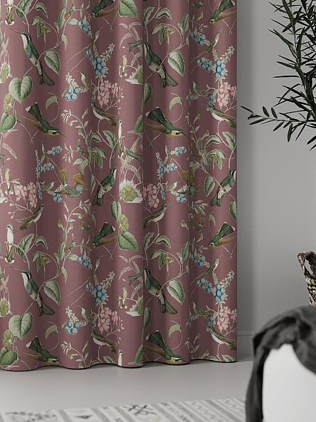 Комплект штор Клайси (ягодный) - фото 5