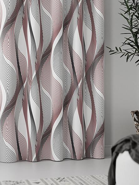 Комплект штор Ликон (ягодный) - фото 5