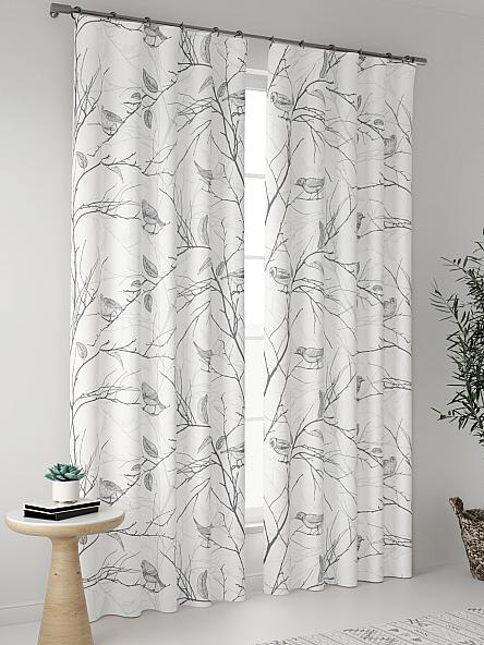 Комплект штор Фейрис (белый) - фото 2