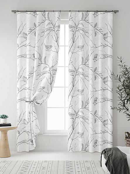 Комплект штор Фейрис (белый) - фото 3