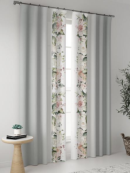 Комплект штор Кайси (серый) - фото 2