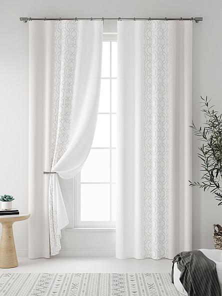 Комплект штор Вейли (серый) - фото 3