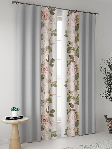 Комплект штор Хейлис (серый) - фото 2