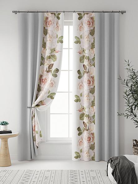 Комплект штор Хейлис (серый) - фото 3