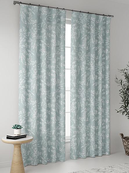 Комплект штор Фейрио (мятно-белый) - фото 2