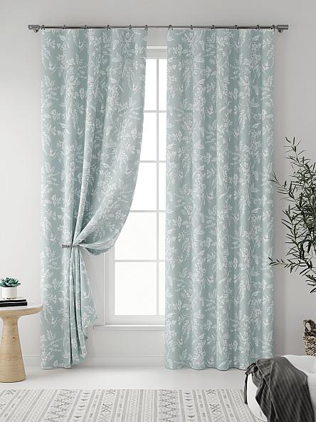 Комплект штор Фейрио (мятно-белый) - фото 3