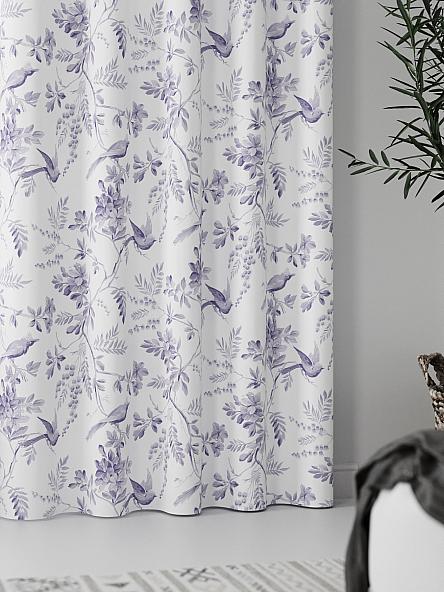 Комплект штор Фейрио (бело-фиолетовый) - фото 5