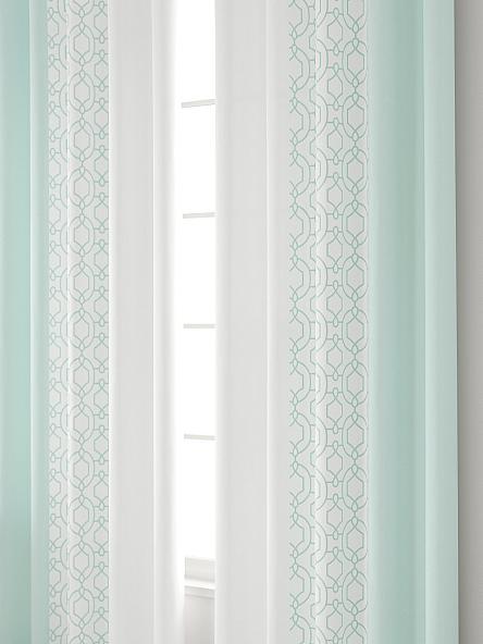 Комплект штор Вейли (мятный) - фото 4