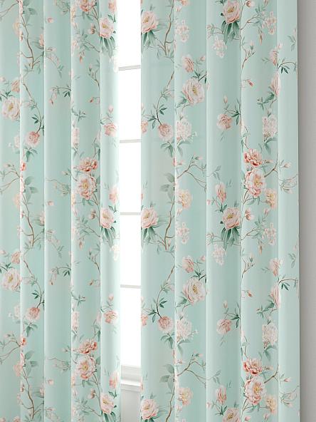 Комплект штор Налисия (мятный) - фото 4