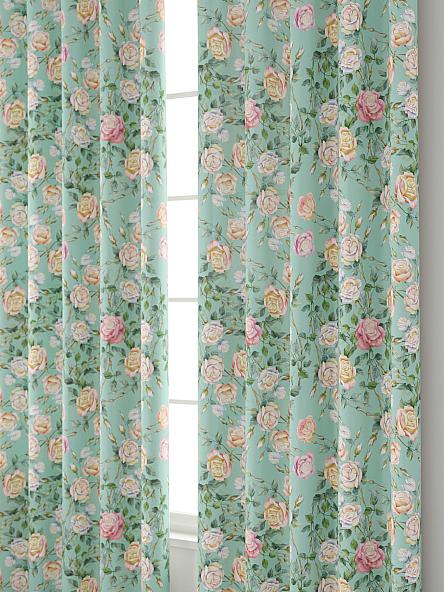 Комплект штор Виорис (мятный) - фото 4