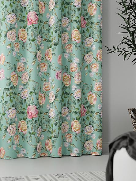 Комплект штор Виорис (мятный) - фото 5