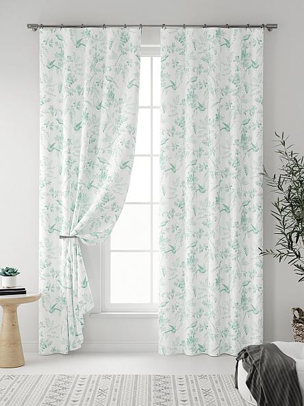 Комплект штор Фейрио (мятный) - фото 3