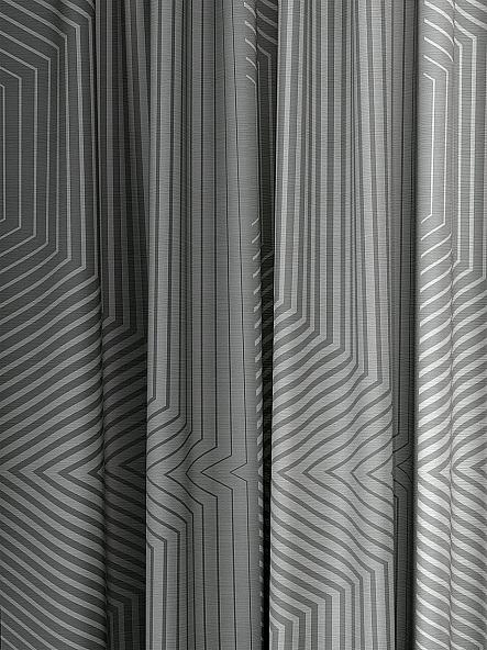 Комплект штор для кухни Акиа (серый) - фото 2