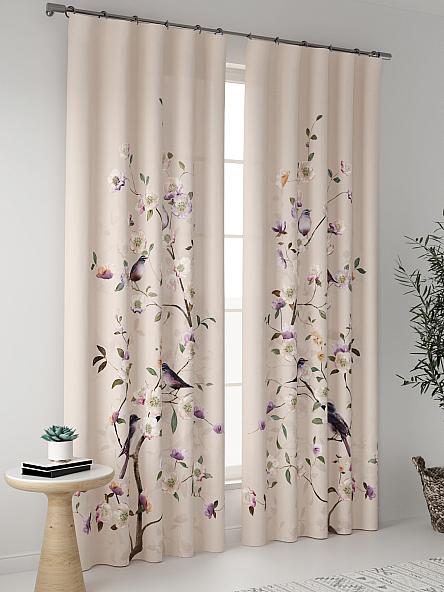 Комплект штор Лолфи (бежевый) - фото 2