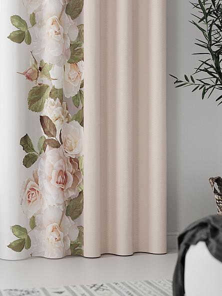 Комплект штор Хейлис (бежевый) - фото 5