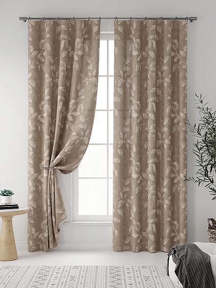 Комплект штор Лайра (бежевый) - фото 3