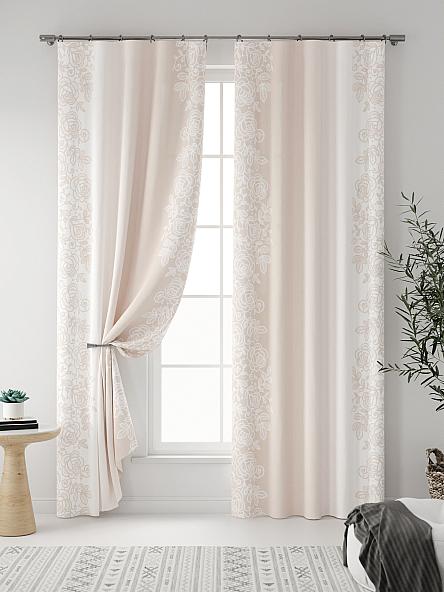 Комплект штор Невио (бежевый) - фото 3