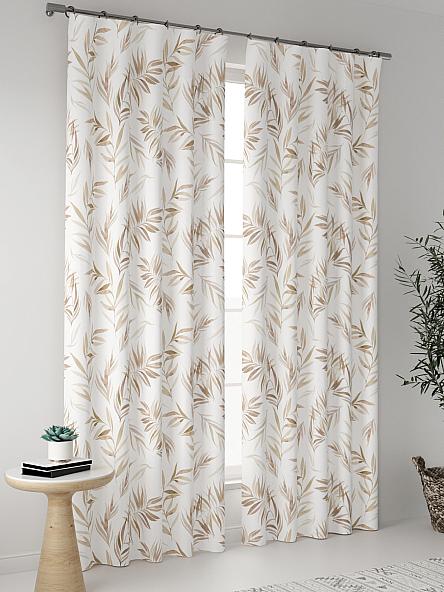 Комплект штор Тейла (бежевый) - фото 2