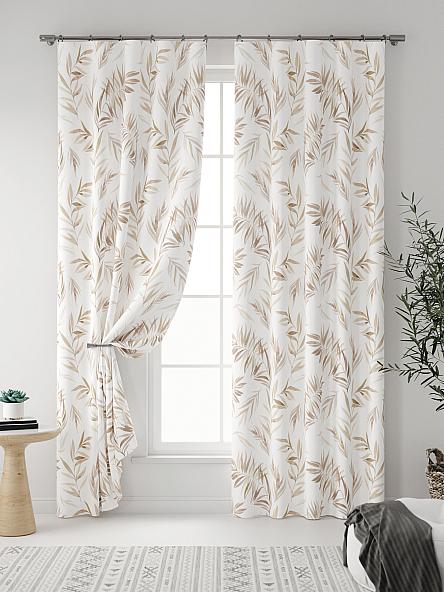 Комплект штор Тейла (бежевый) - фото 3