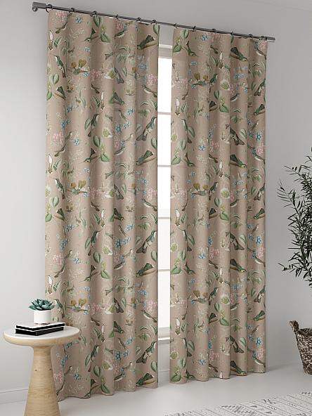 Комплект штор Клайси (бежевый) - фото 2