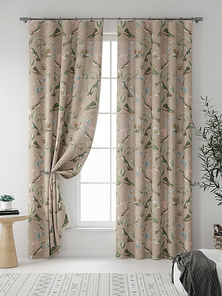 Комплект штор Клайси (бежевый) - фото 3