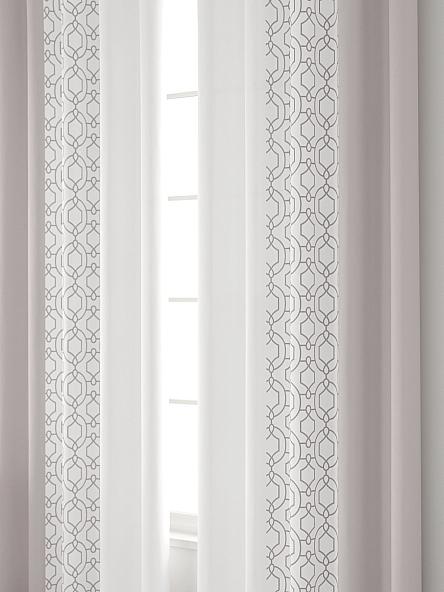 Комплект штор Вейли (темно-серый) - фото 4