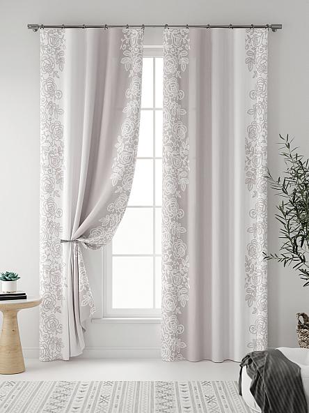 Комплект штор Невио (темно-серый) - фото 3