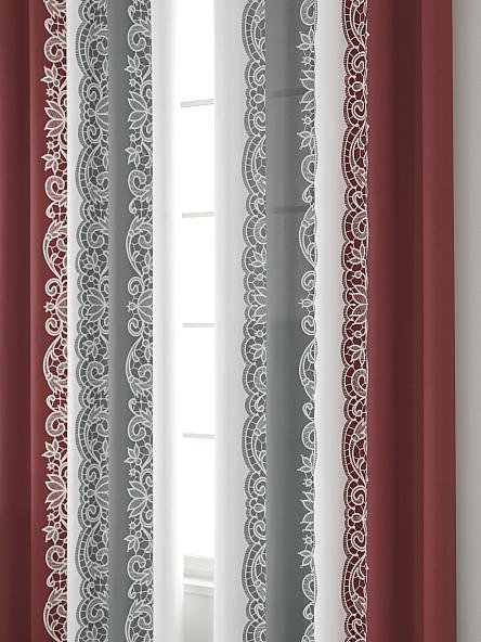 Комплект штор Райнис (темно-серый) - фото 4