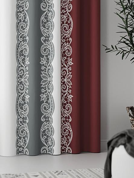 Комплект штор Райнис (темно-серый) - фото 5