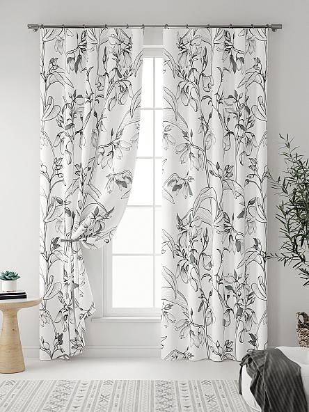 Комплект штор Риолис (темно-серый) - фото 3