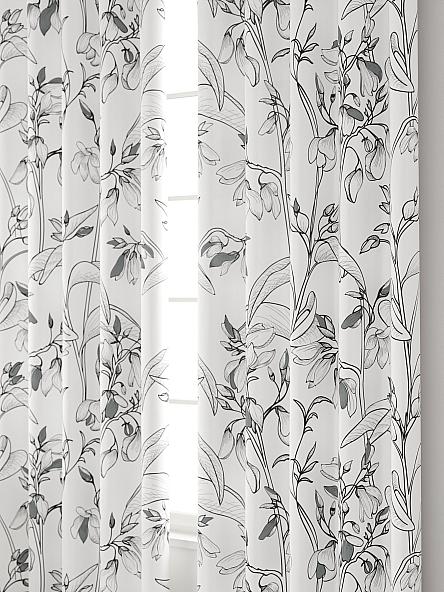 Комплект штор Риолис (темно-серый) - фото 4