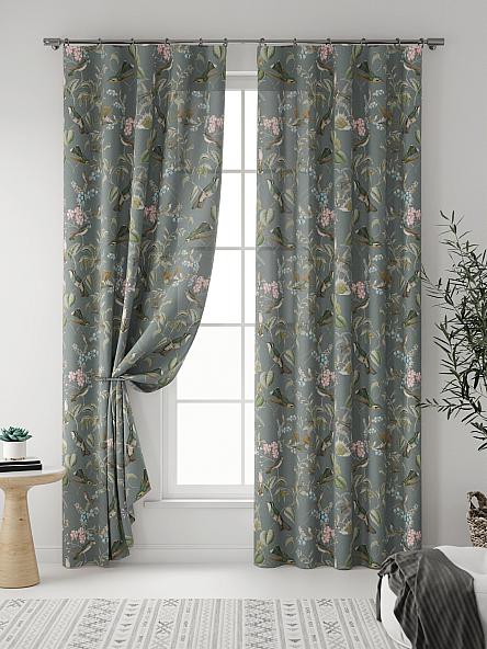 Комплект штор Клайси (темно-серый) - фото 3