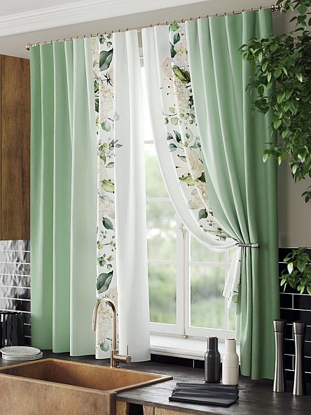 Комплект штор для кухни Липронис - фото 4