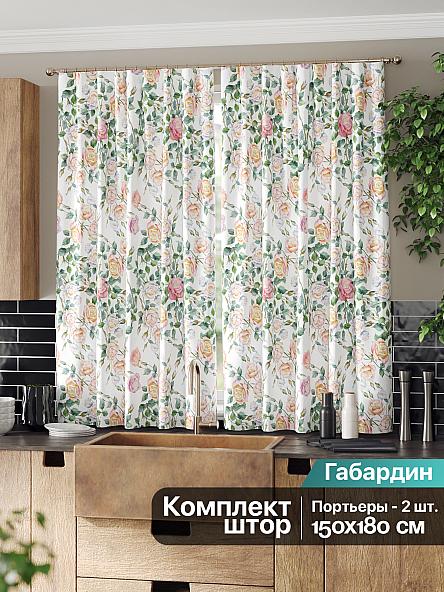 Комплект штор для кухни Розинс - фото 2