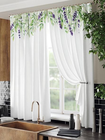 Комплект штор для кухни Хлоранс - фото 4