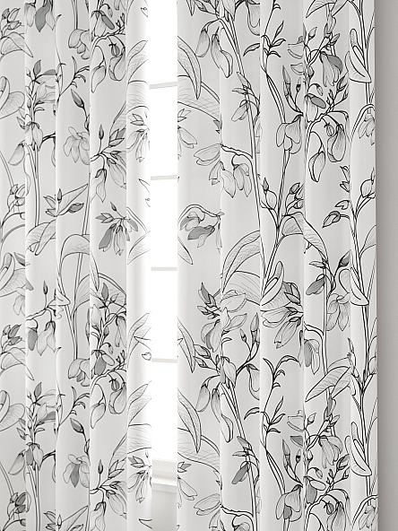 Комплект штор Риолис (светло-серый) - фото 4