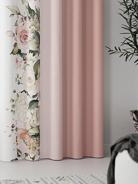 Комплект штор Кайси (ягодный) - фото 5