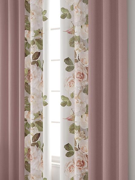 Комплект штор Хейлис (ягодный) - фото 4