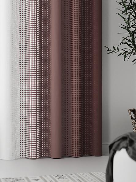 Комплект штор Лайрис (коричневый) - фото 5