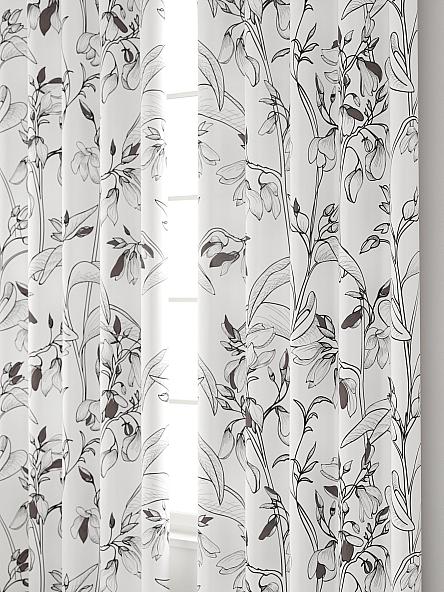 Комплект штор Риолис (коричневый) - фото 4