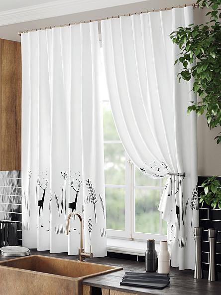 Комплект штор для кухни Ювика - фото 4